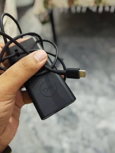 Dell Type C 65 watts laptop fast charger (support every laptop))