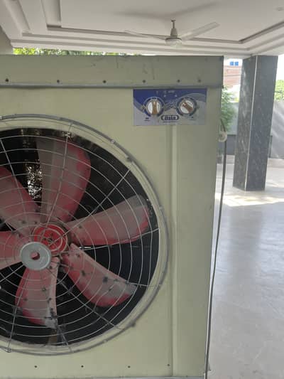 Air cooler full size in steel pure body just 4month use hoye hein