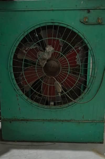 Industrial Air Cooler / Exhaust Fan with Motor – Working Condition