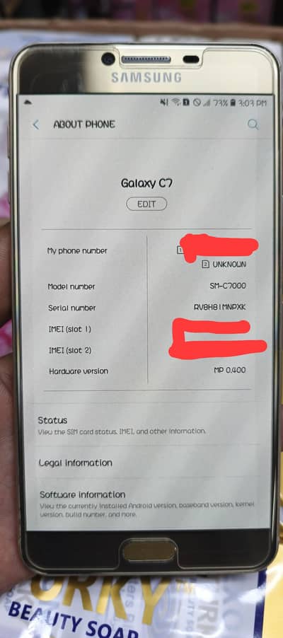 SAMSUNG GALAXY C7 OFFICAL PTA APPROVE