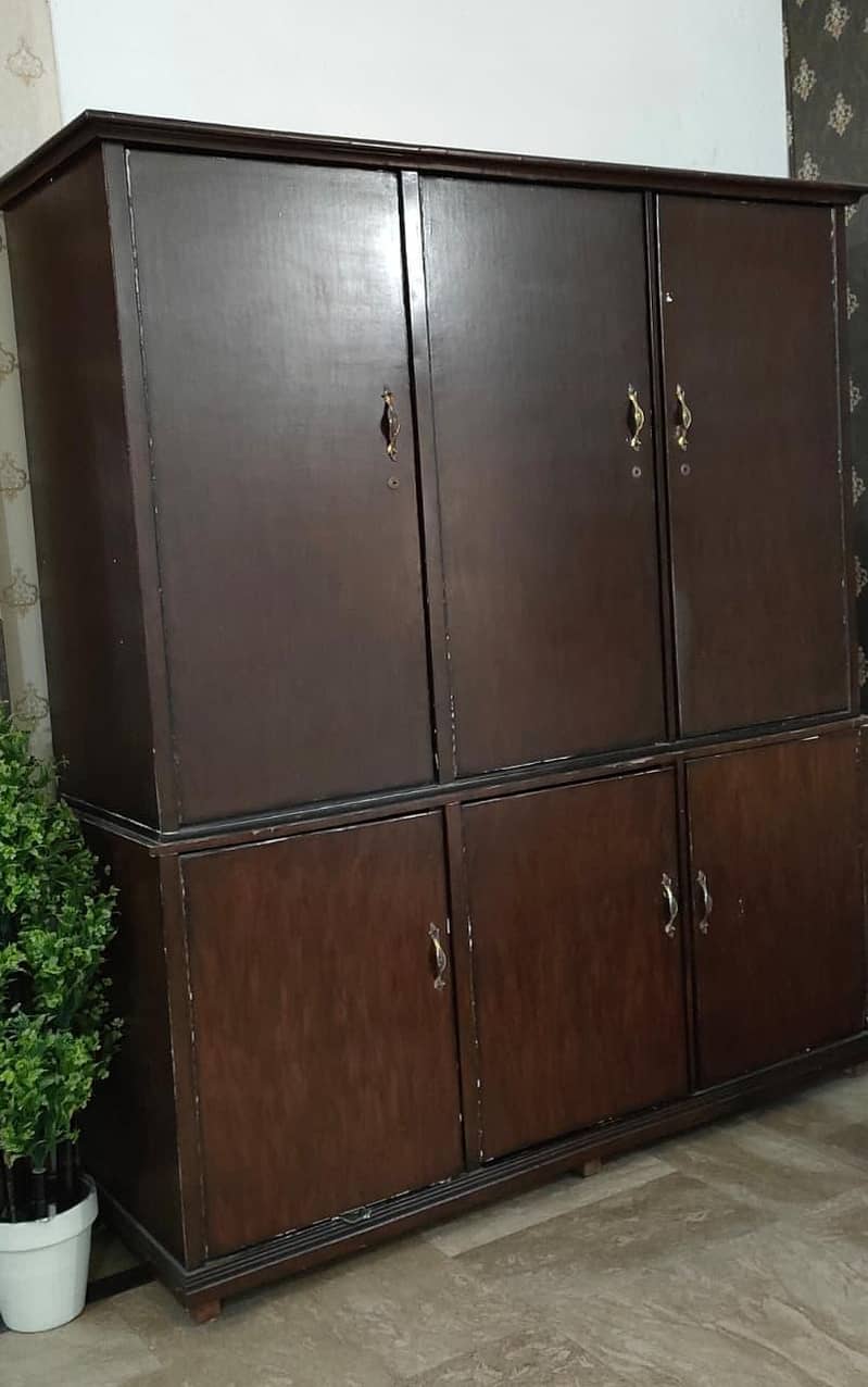 Bed, dressing table, cupboard 2