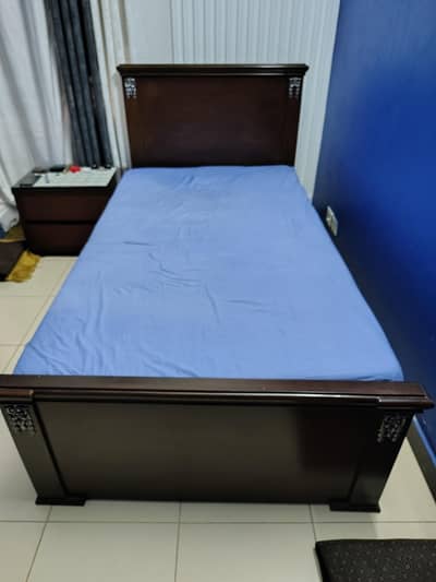Single Bed with Mattress