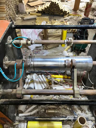 PVC And Stretch Film rewinder machine || Semi Auto Machine