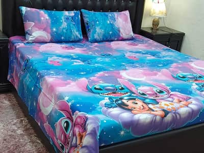premium quality bedsheets 3 peice soft cotton