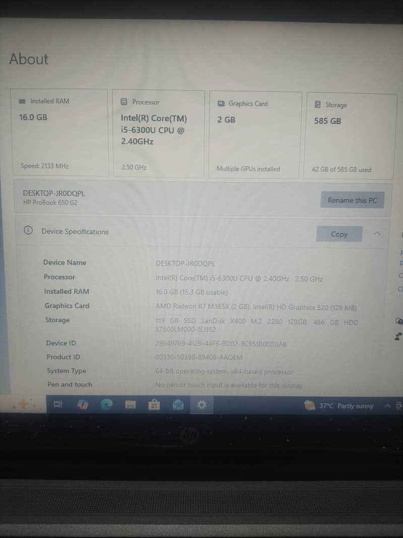HP PROBOOK 3