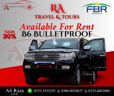 Rent A Car/Car Rental Services/Self Drive/Prado/Revo/Bulletproof cars