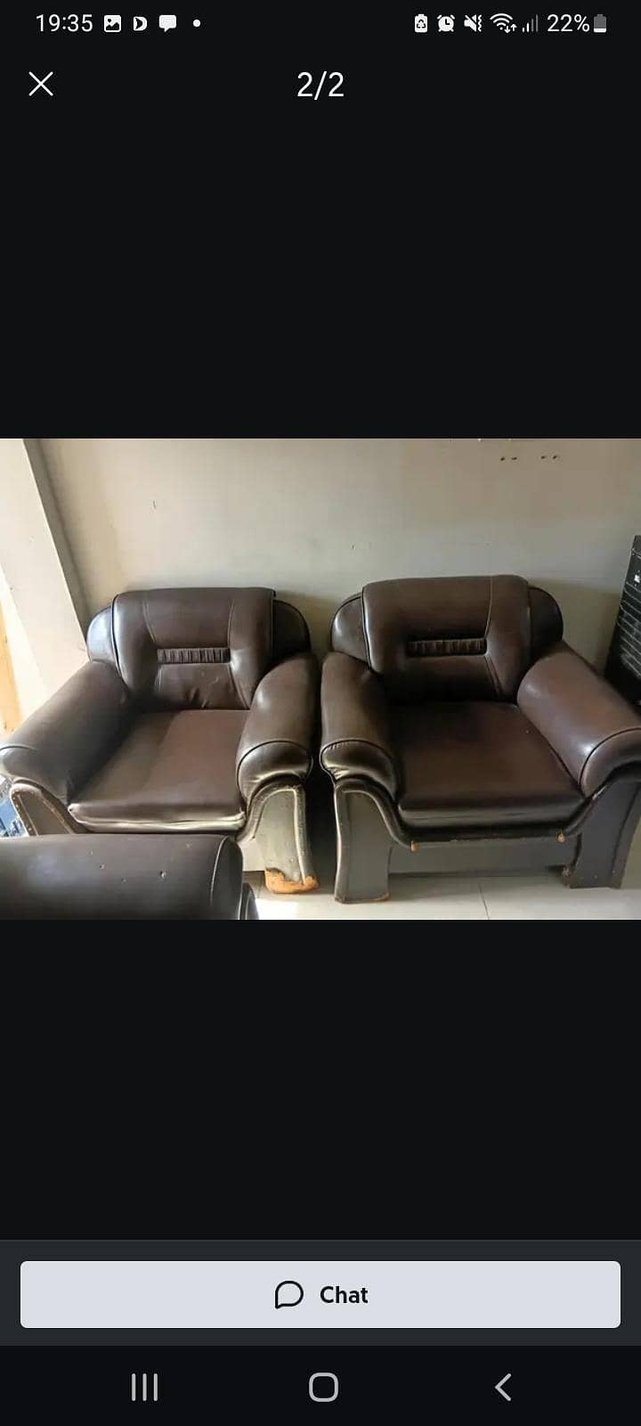 5 seter sofa set 3+1+1 1
