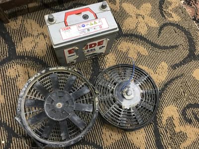Dry bettery 70amp with 12v fans batrry battry 03182821774