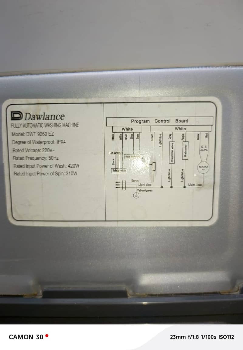 Automatic washing machine 4