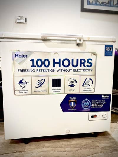 Haier deep frizer used in home