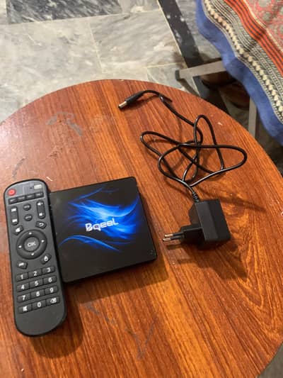 Android Tv Box Bqeel imported from UAE 4Gb Ram 64Gb Rom