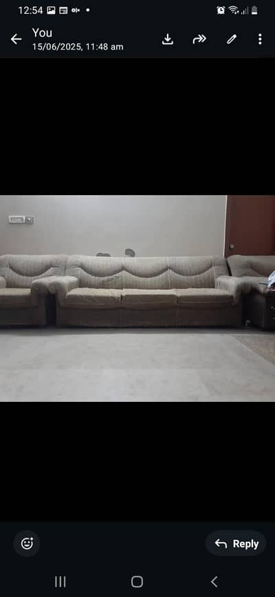5 seater  large  sofa set
