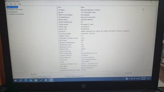Laptop hp