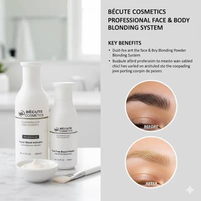 BECUTE Cosmetics  advance skin and hair bleaching cream