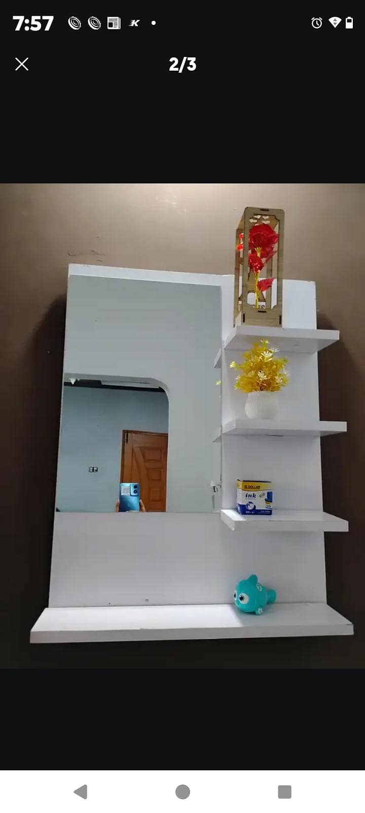 stylish white mirror 1
