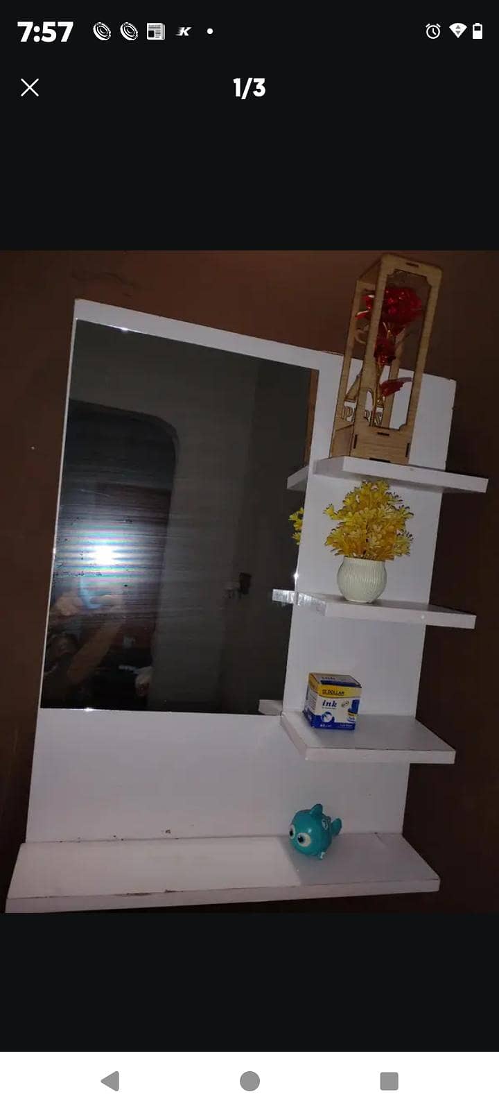 stylish white mirror 2