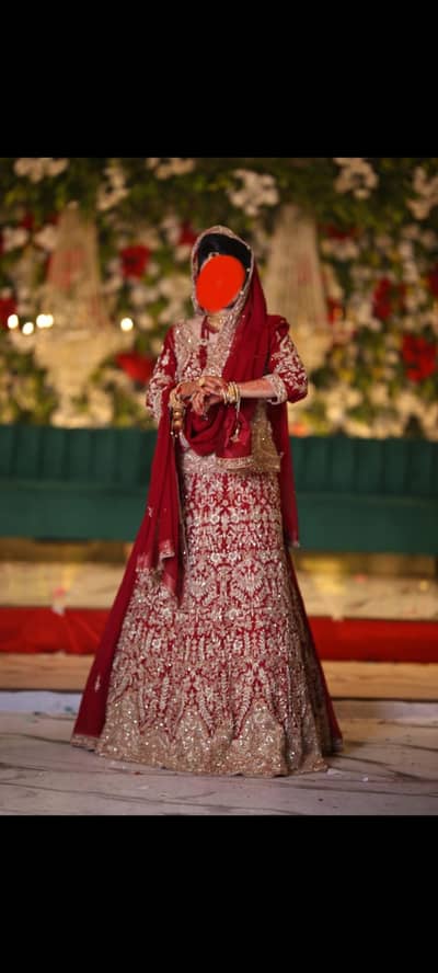 Barat Chiffon lehnga