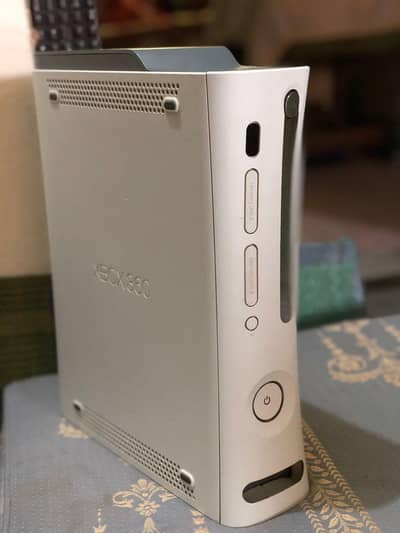 XBox 360, like band new condition  with one wired controller