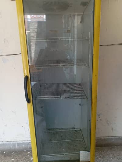 Commercial Display Refrigerator – Glass Door – Fully Working Condition