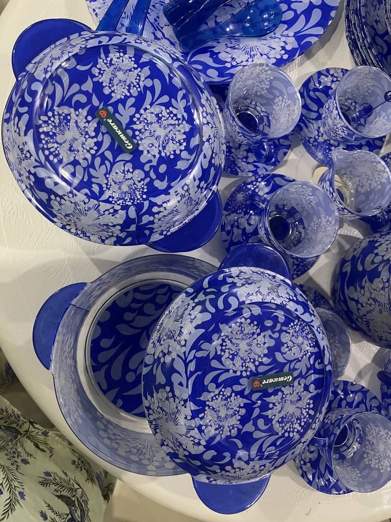 Glass dinner set 5