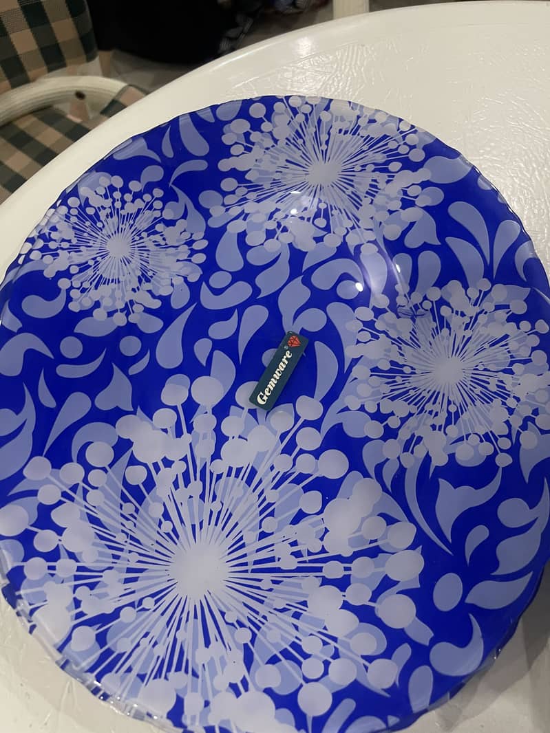 Glass dinner set 10