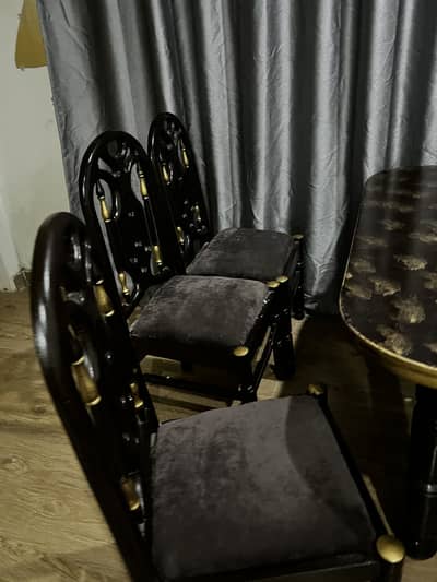 6 chairs dinning table