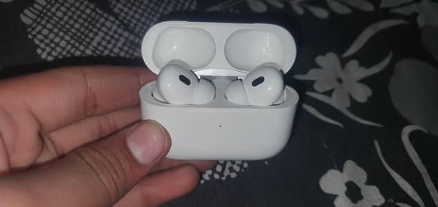 AirPods Pro 2 (Latest USB-C) + Red Protective Case & Lanyard Loop