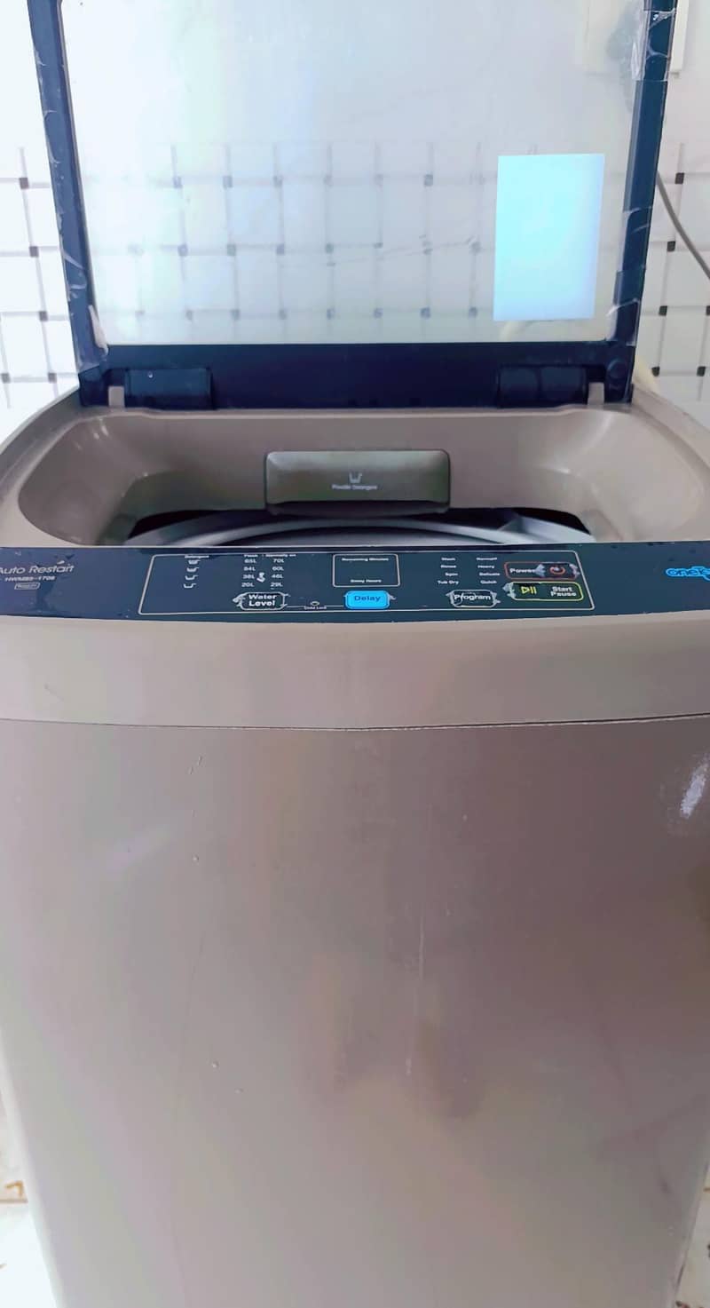 Haier fully automatic washing machine 0