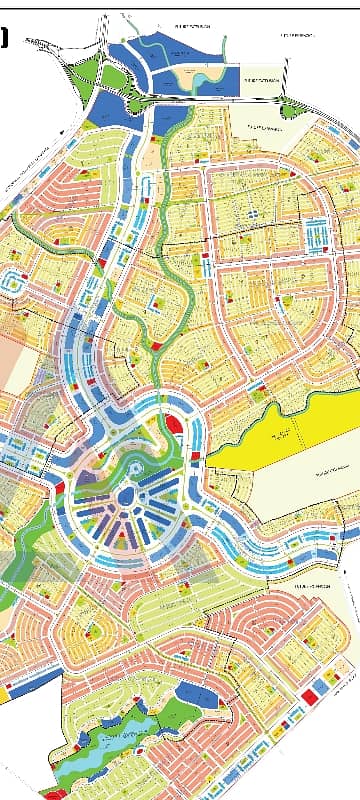 Faisal Town Phase-2 Block O-3 Plot Size 35x70 Short Corner Plot Is Available For Sale  Plot# 1010  Final 54 Lac
