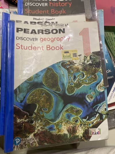 Pearson discovered geography student book one