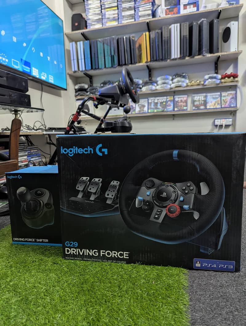 Logitech g29 full setup 5