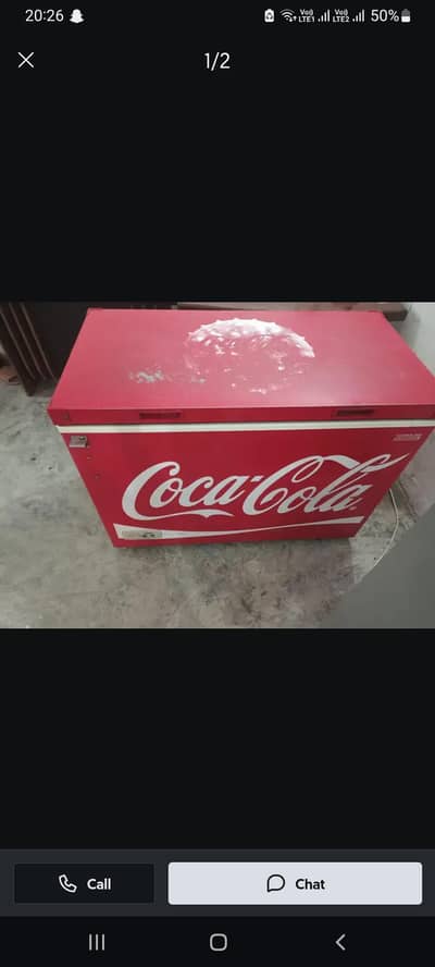 use freezer h chalu halat m h koi folt n