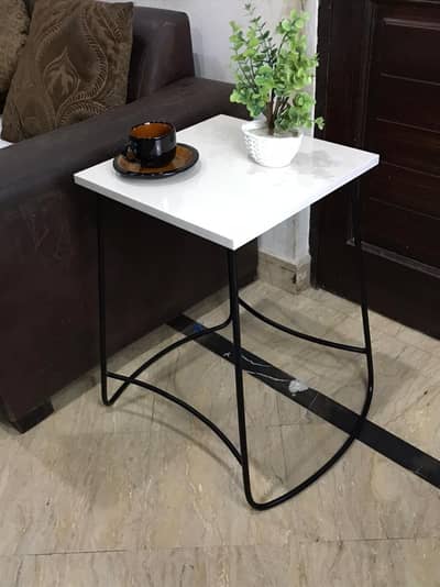 Custom Metal Side Table for Living Room