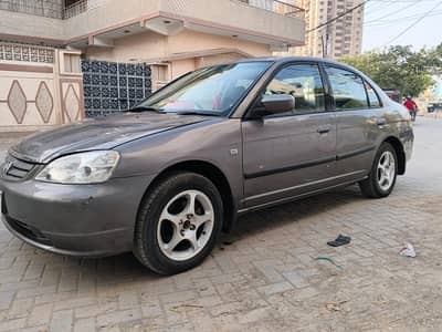 civic model 2001-2. automatic sun roof urgent sell