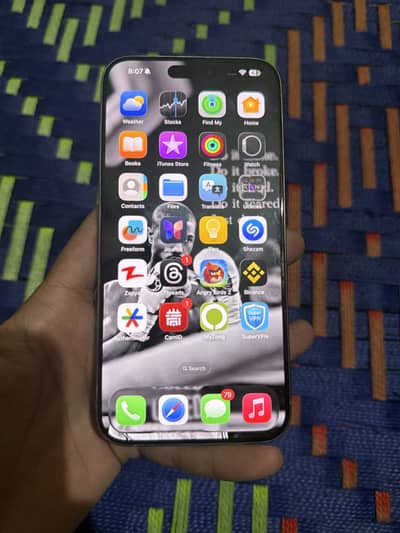 Iphone 15 Pro Max Factory Unlocked Natural Titanium with Box