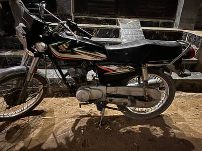 CG 125, 2018 model used
