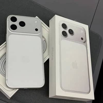 17 pro max Dual E- sims 256 GB Non Pta factory unlock
