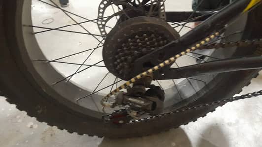 imported gear wali bicycle used butt new condition