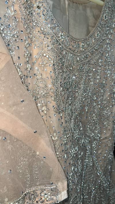 Peach beaded maxi