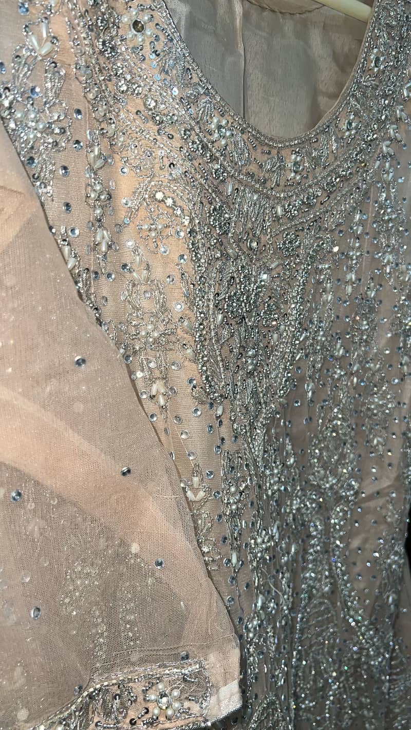 Peach beaded maxi 0