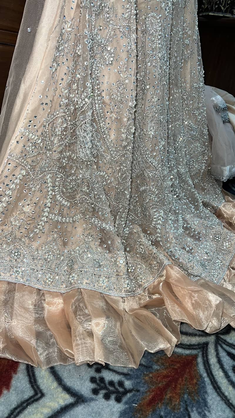 Peach beaded maxi 1