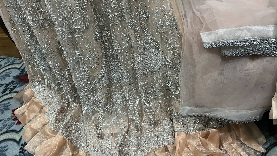 Peach beaded maxi 4