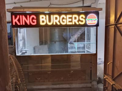 King Burgers Counter