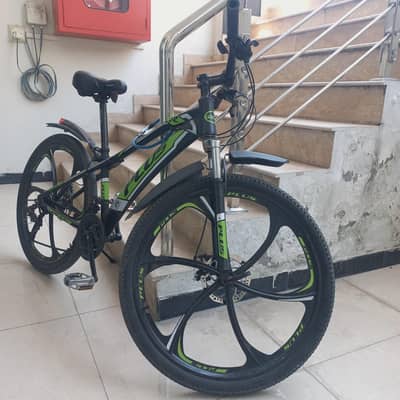 Sporty PLUS Mountain Bike – Alloy Frame | Disc Brake | Stylish Rims