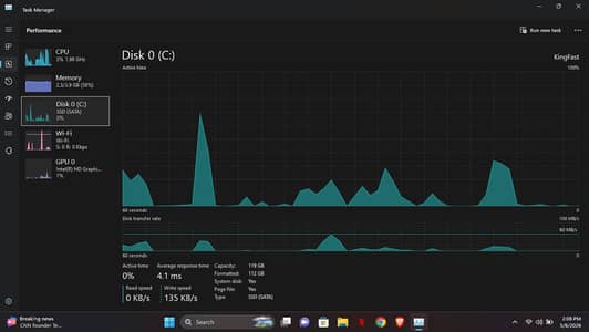 Acer Aspire Ae15-51 // 4GB RAM // 128GB SSD NVME // 2GB Graphic Card