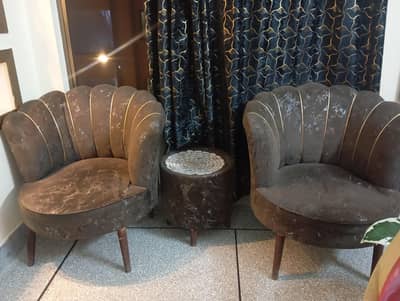 2 coffee chairs for sale