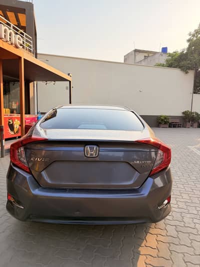 Honda civic 2018 red meter