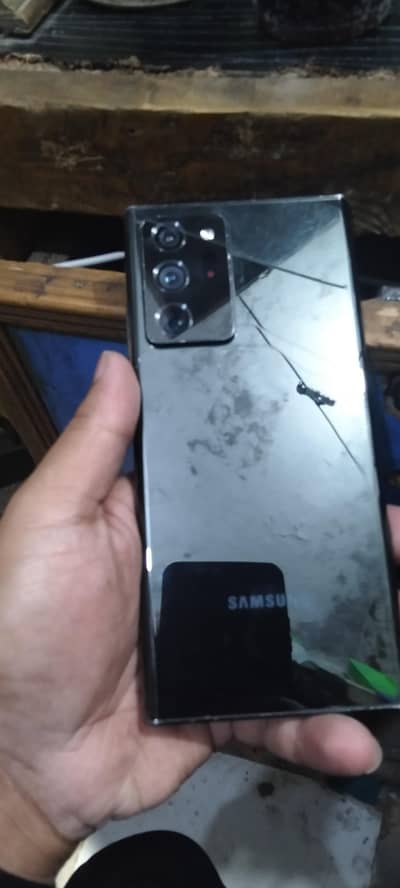 Samsung note20 ultra 256 line break or dot back b break h