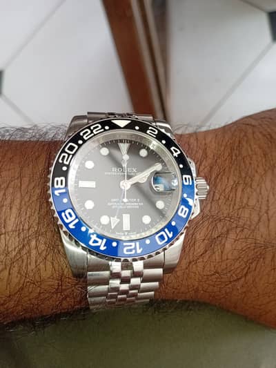 Rolex gmt master batgirl and rolex submariner 2 tone