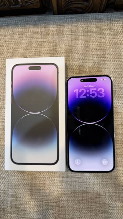 iPhone 14 Pro Max Deep purple Factory Unlocked | 256GB |